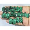254Cts.Natural Malachite Matched Pair Oval Cabochon Loose Gemstone 9Pair Lot C-870
