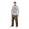 Parent-child Christmas Print Home Suit Long-sleeved Top And Pants