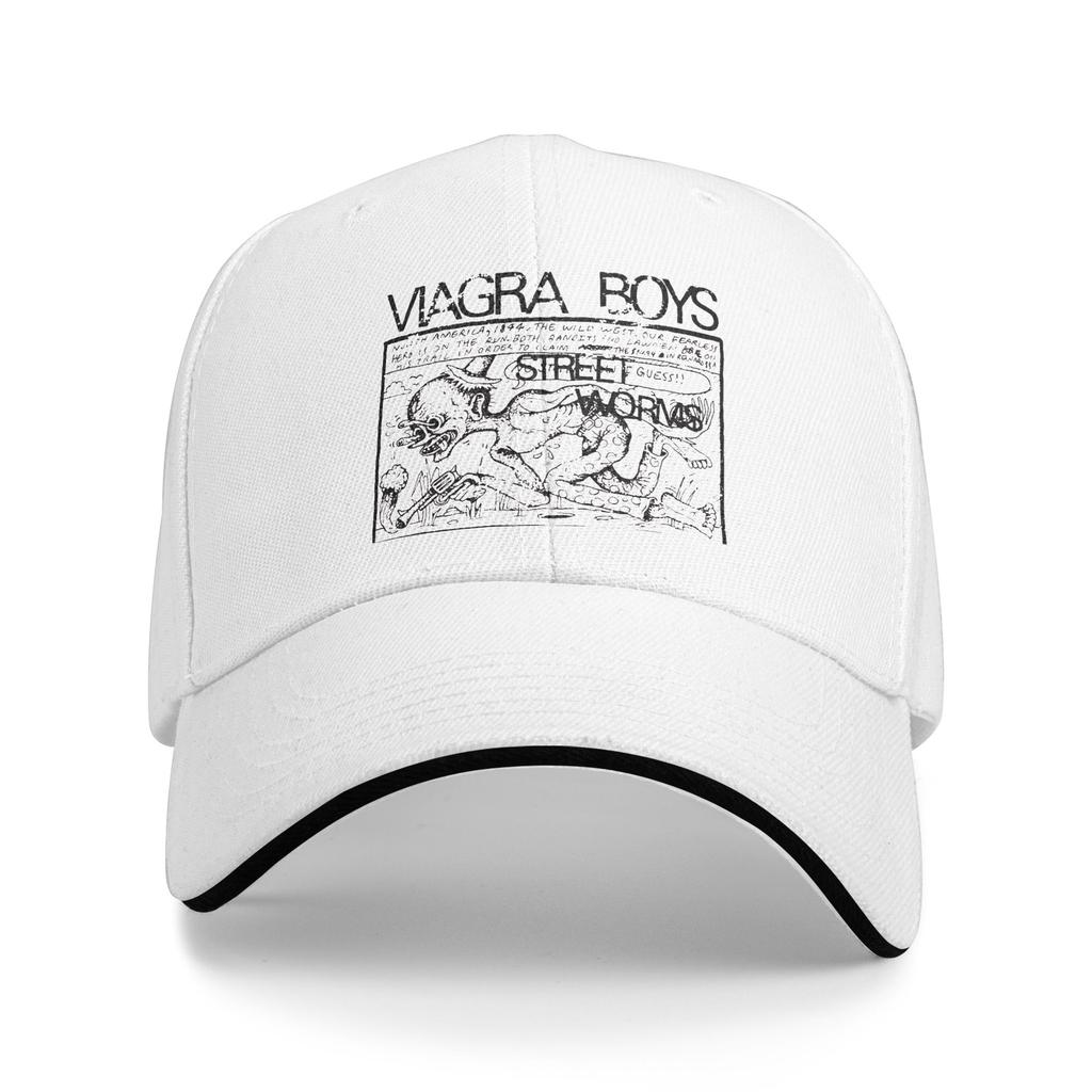2026 Band Viagra Boys Baseball Cap Hiking Fishing Sun Trucker Hat Unisex Unisex Vintage Design Baseball Caps