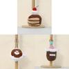 Plush Cake Pendant Cute Dessert Toy For Bag Decoration Girl Gift