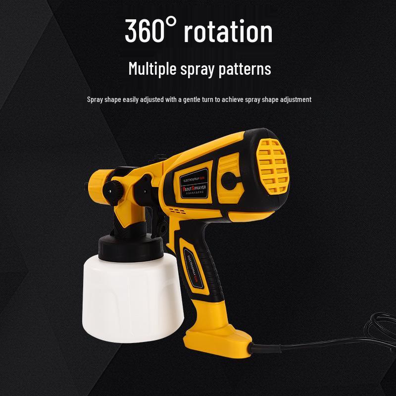 Portable High-Pressure Electric Paint Spray Gun for Latex and Formaldehyde