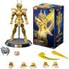 Origina Saint Seiya Shiryu Shura Cancer Saint Seiya EX Action Figure Assembly Toys  Doll Desktop Ornament Birthday Gifts