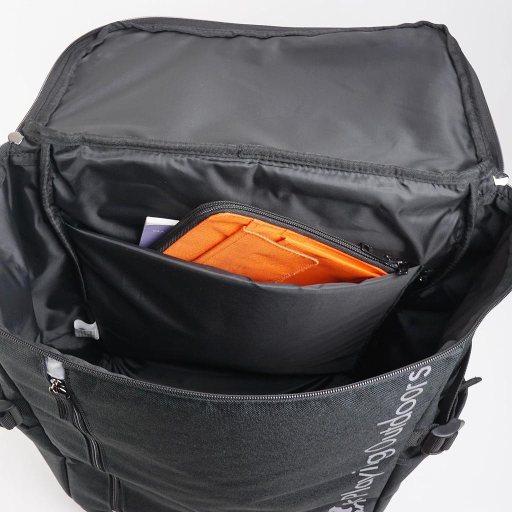 Logo Spark Backpack Shoebox 32L Multifunctional Black Large