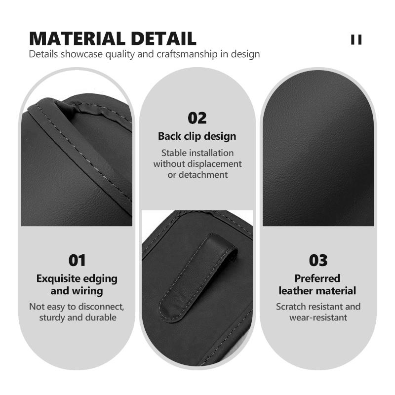 Valve Stems Caps Car Leather Side Door Cup Holder Wear-Resistant Waterproof For Volkswagen VW Golf 4 5 6 7 Polo Jetta Sagitar Ma QO9