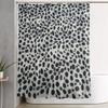 Cortina de Ducha con Textura de Perro Dálmata Baño Poliéster Impermeable Cortinas de Baño Con Ganchos