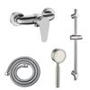 304 Stainless Steel Bathtub Shower Faucet Simple Single-function Cold and Hot Concealed Shower Head Set for Home Use