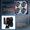 1/2pcs Car DRL LED Work Spot Light Motorcycle Spotlights 4x4 Offroad white red yellow Strobe Fog Lamp 12V Automotive Accessories