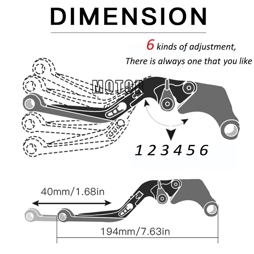 Motorcycle FOR KAWASAKI ZZR250 ZZR400 ZZR600 ZZR1100 ZZR 250 400 600 1100 Brake Clutch Levers Handbar Grips 2016 2017