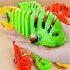 Cartoon Wind-Up Wiggle Fish Toys Running Clockwork Classic Toy Newborn Spring Toy Toys For Children Parent-Child Interactive Toy