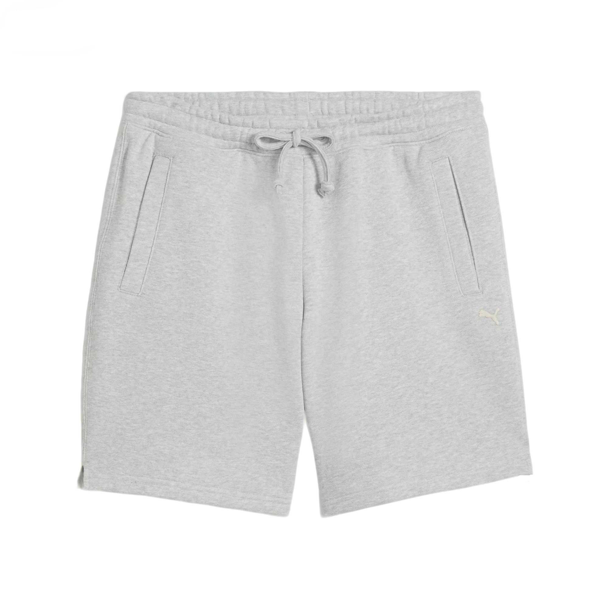 Puma Solid Color Lace-Up Mid-Rise Straight Casual Shorts Men shorts 634776-04 S
