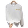 Trendy Brand Pure Cotton T-Shirt Men'S Bottoming Shirt Long-Sleeved Fashion Business Casual Top Autumn And Winter Handsome Men And Women