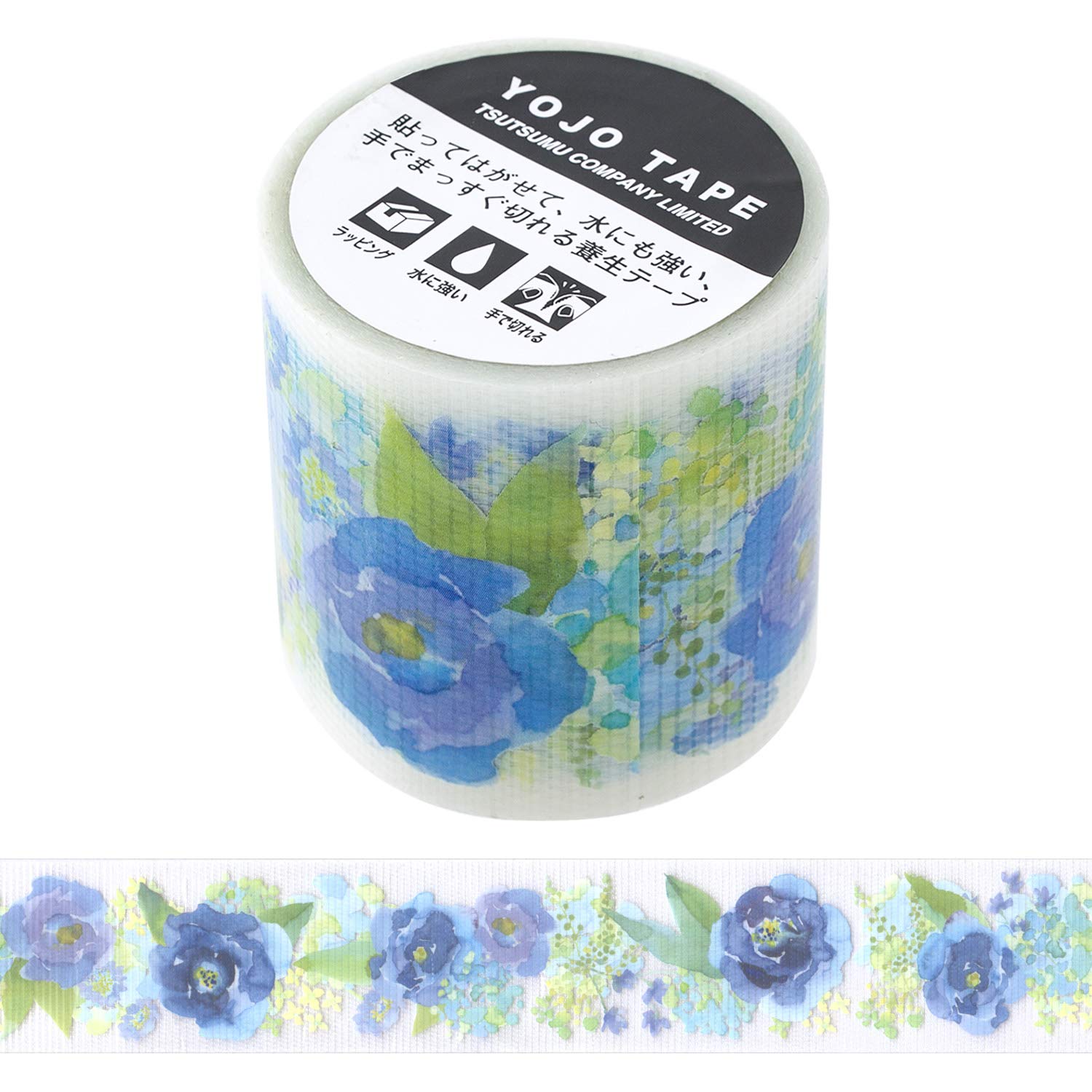 

Wrapping Masking Design Tape Glittering Flower B Width 45mm x 4m 9-102-0