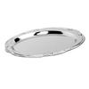 Silver Engraved Tray Vintage Dessert Plate Multi Purpose Serving Tray for Cake Fruit Jewelry Display
