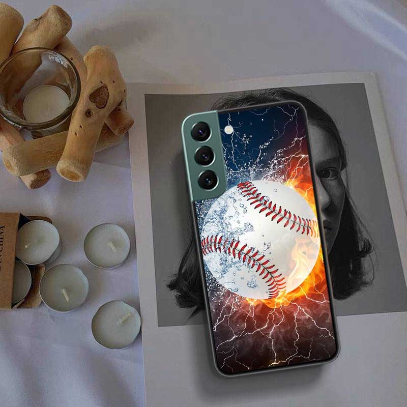 

Baseball Phone Case For Galaxy A55 A35 A25 A15 A03S A04S A05S Samsung A20E A30 A40 A50 A70 A71 A51 A41 A31 A10S A21S Cover Capa Samsung A55 5G