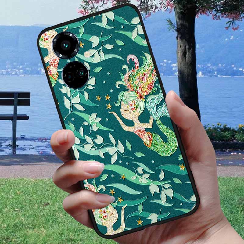 For Tecno Camon 19 Case Camon19 Neo 3D Relief Emboss Phone Cover For Tecno Camon 19 Pro 4G 5G Neo Coque Soft Silicone Cartoon