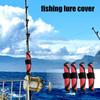 Fishing Bait Wraps Fishing Hook Cover Fish Lure Shield Bait Storage Protector Protective Easily See Lures Fishing Hook Covers
