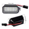 1/2Pcs for Ford KUGA S MAX MONDEO MK4 MK5 MK2 FIESTA 2008-2019 FOCUS Car License Plate Light 12V LED Number Signal Light