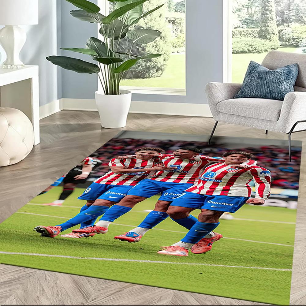 Atletico Madrid Floor Mat Perfect For Outdoor Hallway Living Rooms Kitchen Antislip Carpet Anime Office Decor Best For Christmas