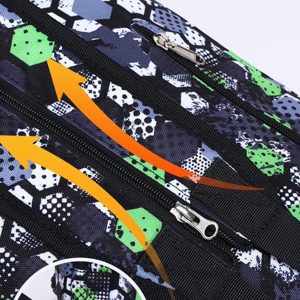 Table Tennis Racket Backpack Bag Large Capacity Storage Pingpong Paddle Carry Sleeve