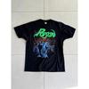 Vintage 1988 Poison Live Concert T-Shirt Mens Black Screen Stars Rock Band Tee