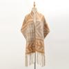 Winter Thick Pashmina Shawls Tassels Scarf Woman Warmer Scarves Fashion Long Wraps Cashmere Like Muffler Neckerchief Bandelet