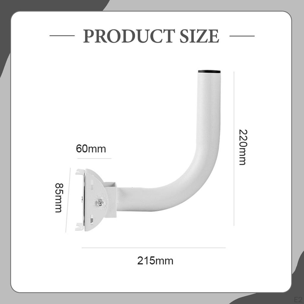 Bracket for Wall Mounting, Easy Installation, And Heavy-duty Outdoor , Universally Adjustable