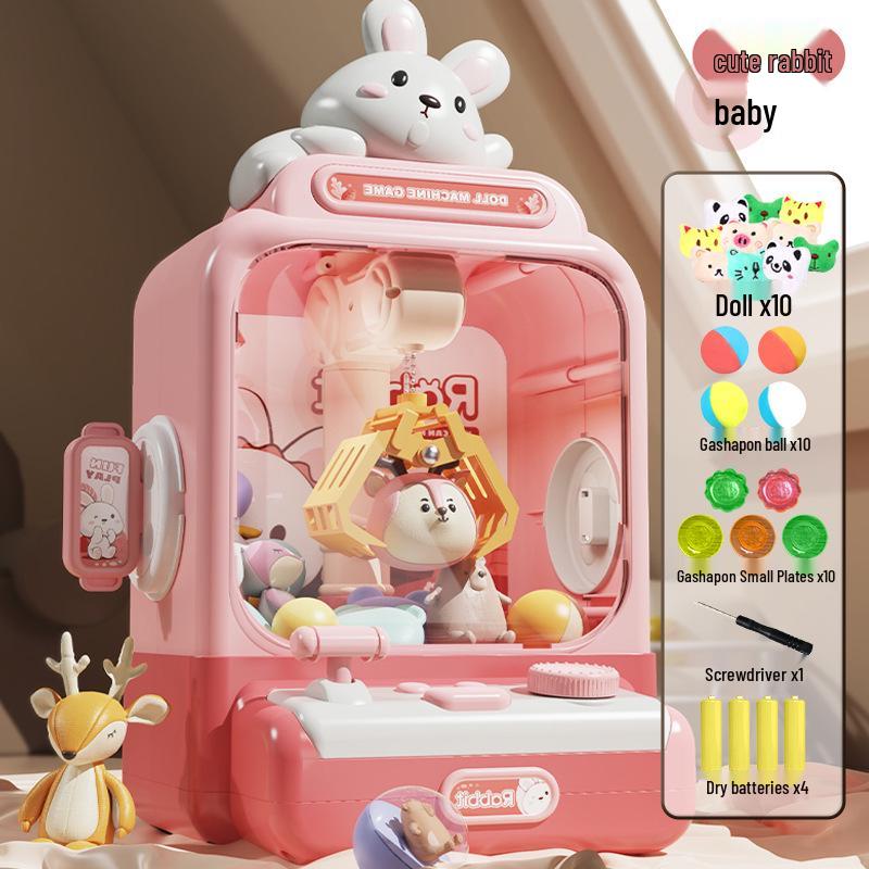 Custom Claw Machine: Small Home Model Grab Doll Toy for Kids