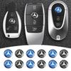 Car Key Sticker Auto Control Keychain Emblem Accessories For Mercedes Benz AMG A B G Class GLA CLA GLC W203 W206 W220 W205 W214