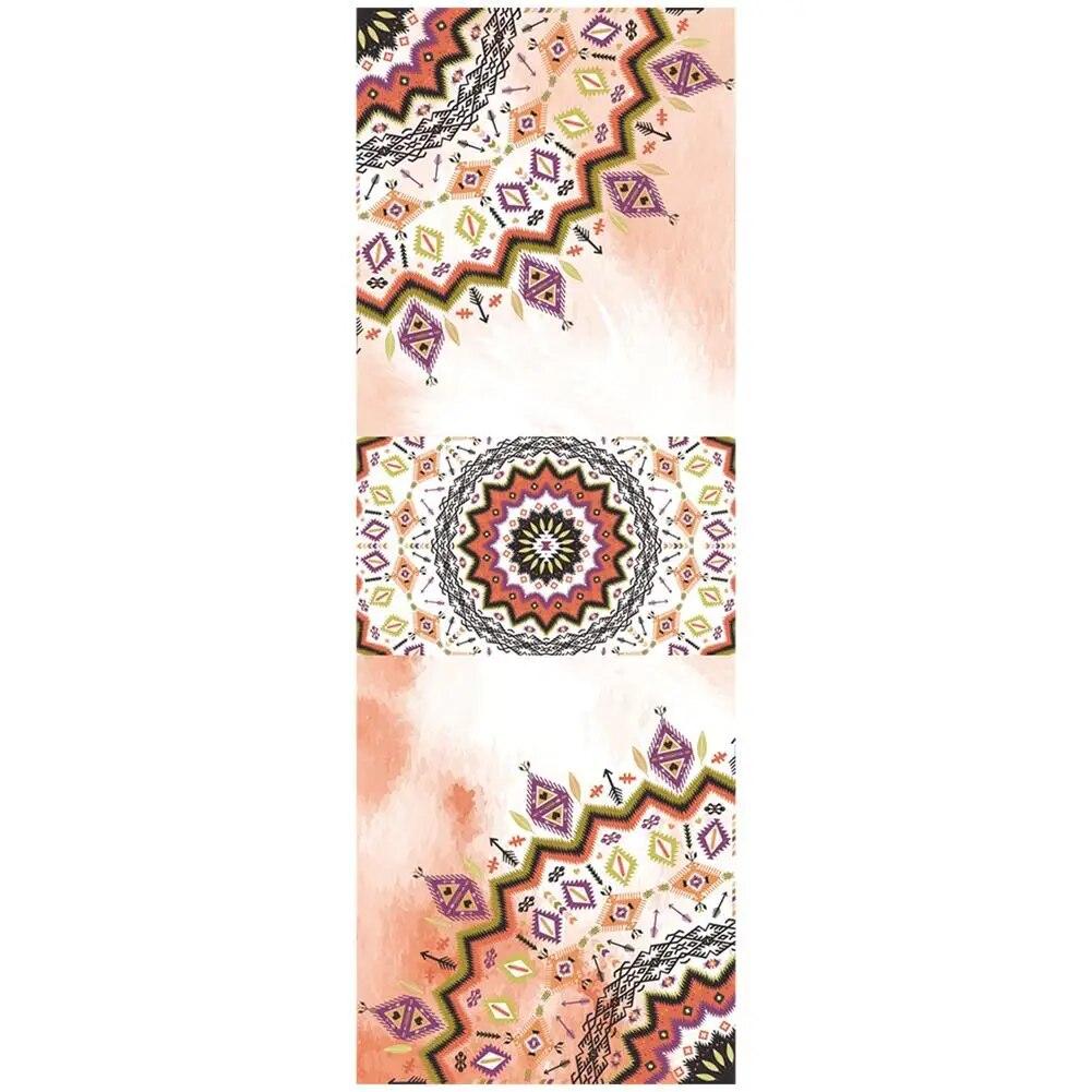 Yoga Towels Fitness Printed Microfiber Sports Travel Quick-drying Sweat-absorbent Workout Mat Cover for Pilates Gym Yoga Blanket