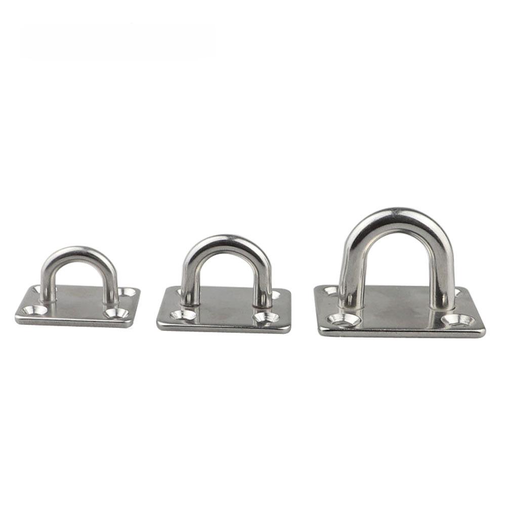 RICHWITS Stainless Steel Eye Plate for Sunshade Sail and Boat Attachment