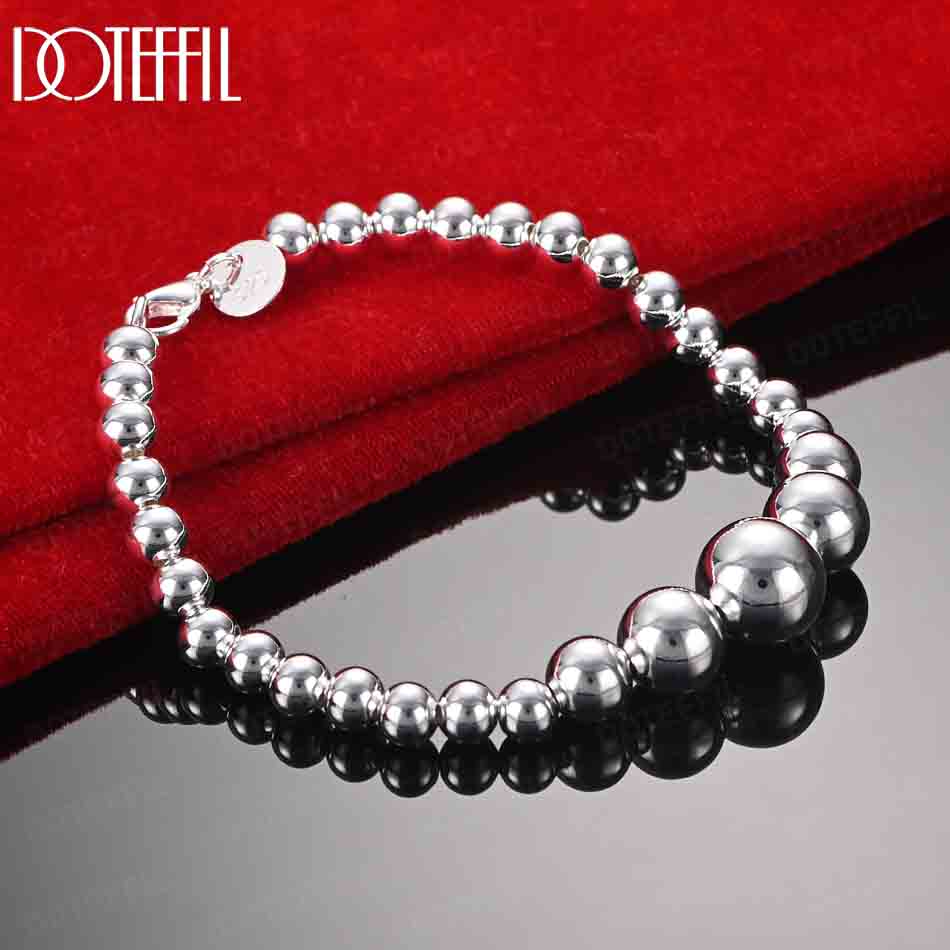 Bracelet de Charms en Argent Sterling 925 Bijoux de Mariage