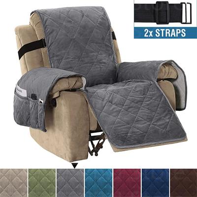 Sofabezüge für Relaxsessel mit Samt-Plüsch, Relax Lazy Boy-Sesselbezug, elastischer Sofaschutz, für Zuhause, Hunde, Haustiere, Kinder, kratzfester Bezug