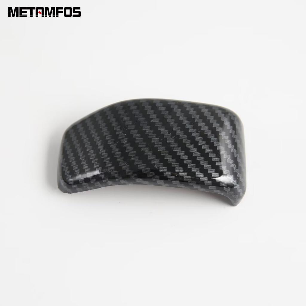 For Subaru Forester 2025 2026 Carbon Fiber Gear Shift Knob Head Cover Trim Decoration Sticker Interior Accessories Car Styling