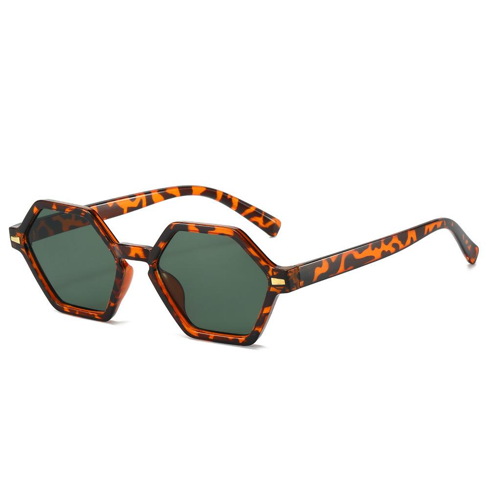 

JYL TS Sunglasses Frameless Letter F Diamond Ellipse Metal/13126 B-5275 свіже повітря кольору
