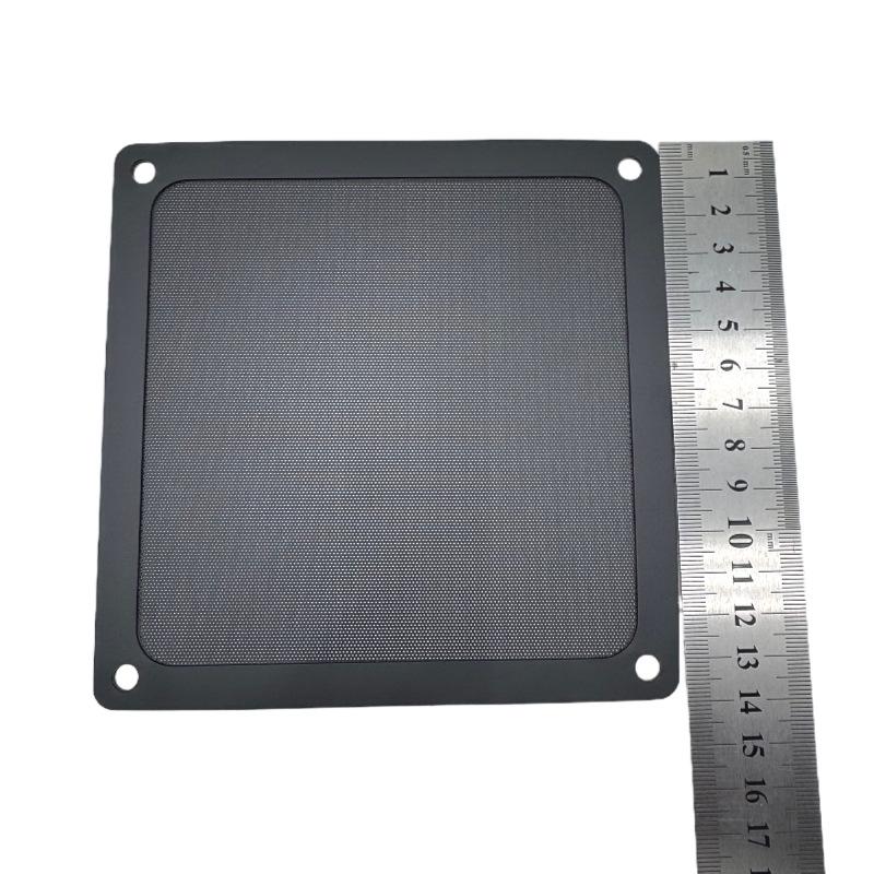 140x140mm Magnetic Dustproof Radiator Mesh with Frame - Reusable PVC/Nylon