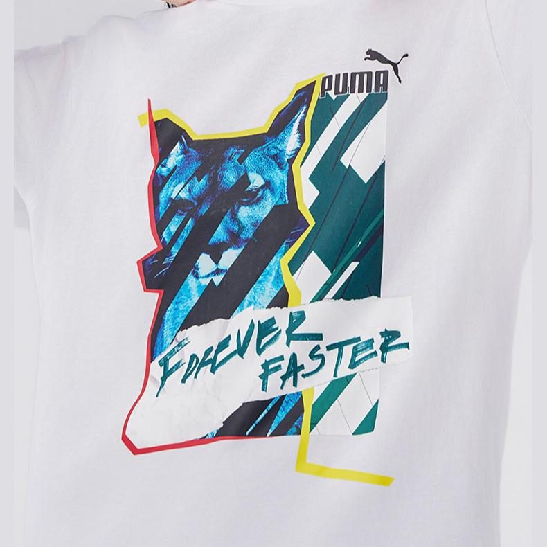 New PUMA T Shirts Men's White 686395-02