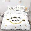 Home Textile Bee Quilt Cover Digital Printing Three-Piece 3D