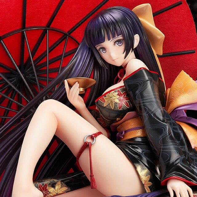 18cm Anime Native Girls Nakahara Tomoe 1 /7 Sasoe Utage Pvc Action Figure Collection Doll Model Toys Gift Ornament Figma