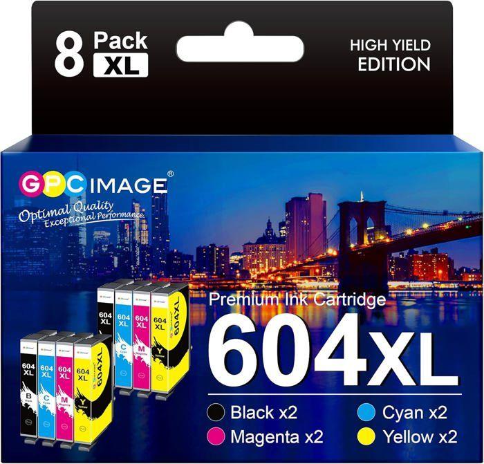 604XL Cartouche d'encre Compatibles pour Epson 604 XL 604XL pour Expression Home XP-2200 XP-2205 XP-3200 XP-3205 XP-4200 XP-4205
