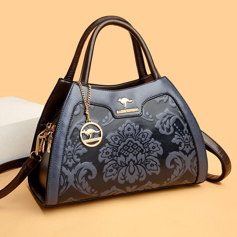 Crossbody Bag Shoulder Bag Women's Chinese Style Middle-aged Women's Handbag