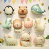 Matte Cartoon Cute Animal-shaped Balloon Baby's 100th Birthday Decoration and Photo Props