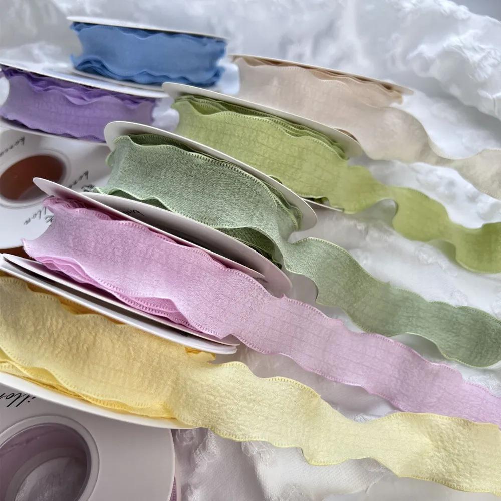Ribbons of yarn fish tail