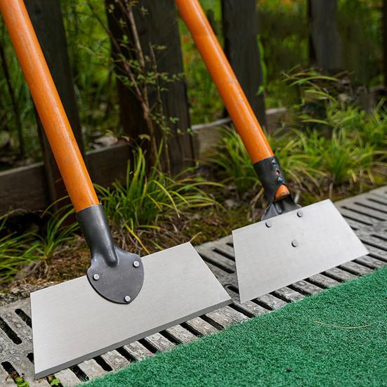Garden Cleaning Shovel Wide Blade Weed Cleaning Shovel Heavy Duty Flat