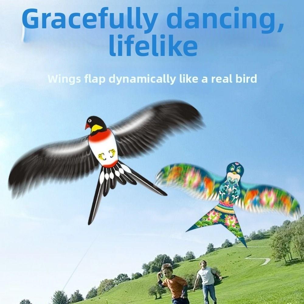 Aquila Drago Giocattolo Fai da Te in Plastica 35cm Uccello Volante Aquile Drago Grandi Nuovi Giardino Sport all'Aperto