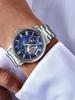 ORIENT STAR Automatic Watch M45 F7 Mechanical Moon Phase Automatic Movement Made In Japan Domestic Warranty Navy [ORIENT STAR] 2-Year Manufacturer's