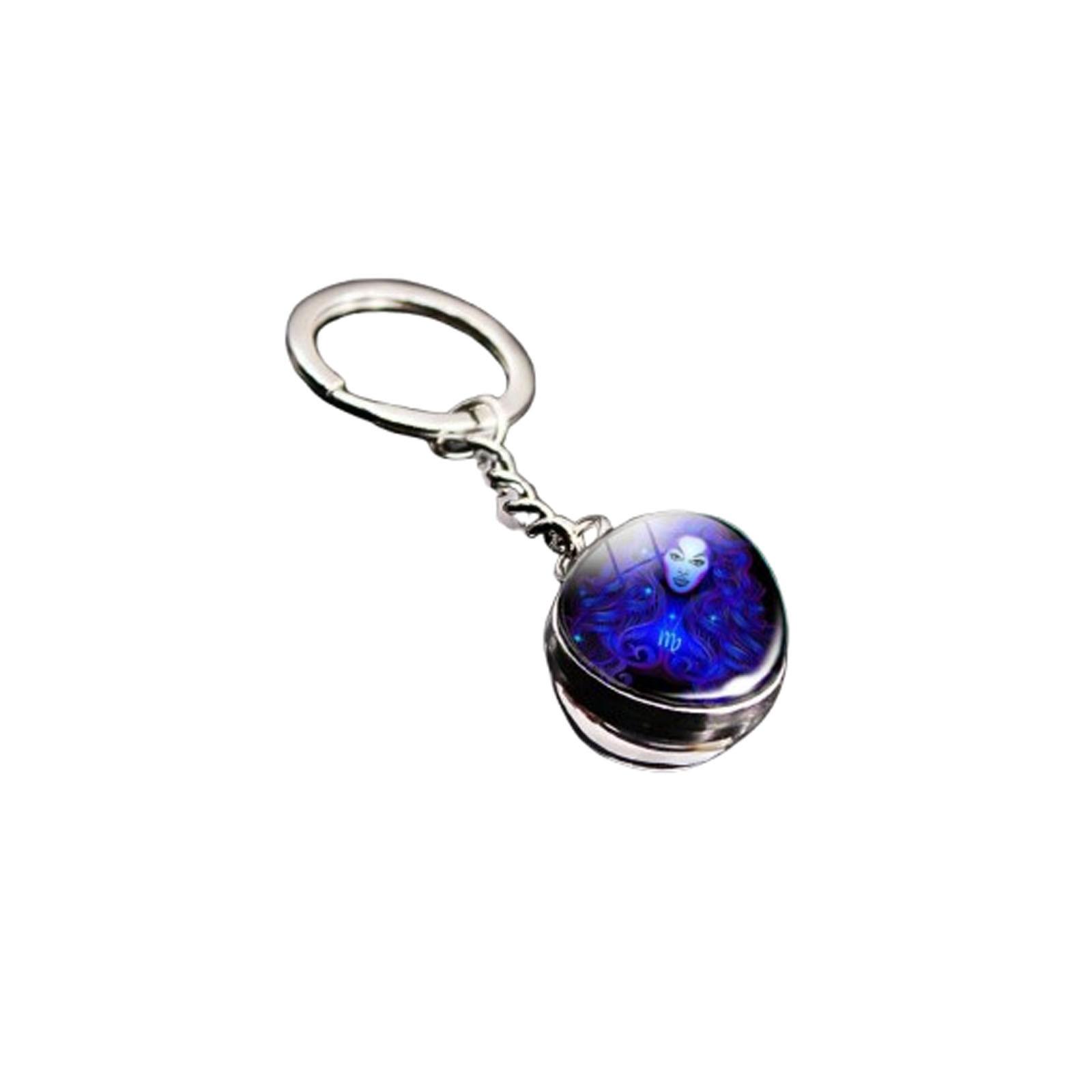 

Keychain Time Gemstone Keychain Pendant One Size