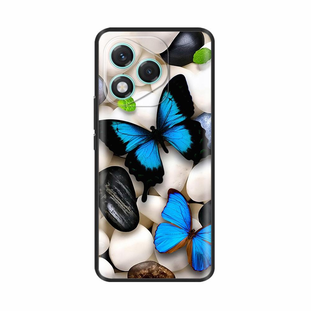 Honor 400 Lite Hülle, Luxus-Handyhülle für Honor 400 Lite, Stoßfeste Schutzhülle aus weichem Silikon, Rückseite