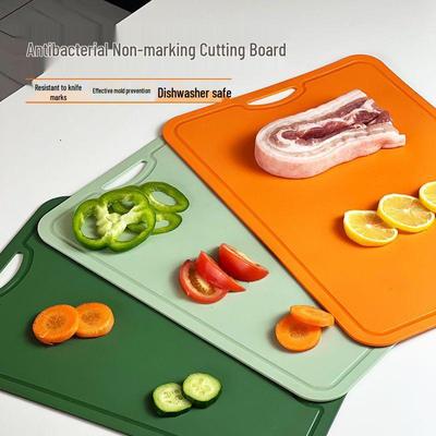Double-Sided Non-Slip TPU Cutting Board: Knife-Mark-Free, Food-Grade, Mold-Resistant, Chop-Safe