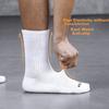 KELME Socks, Sports Socks (3 Pairs), Long Socks for Men And Women, Basketball Socks, All-Season Sweat-Absorbing Running Casual White Socks