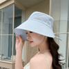 Double-Sided Fisherman Hat Wide Brim Bucket Cap Casual Sun Hat  Women